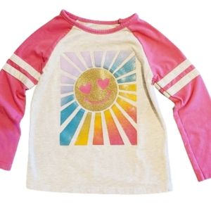 GIRLS ADORABLE HAPPY SHIRT SIZE 3T BY GARANIMALS